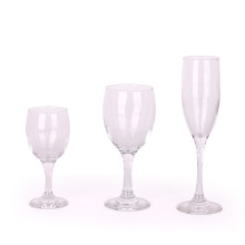 High quality long stem clear wine glass white red wine glasses goblet red wine glass for restaurant